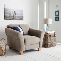 Sit & More KRESLO, textil, taupe