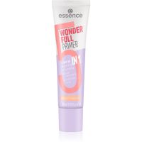 essence WONDER FULL tonizáló sminkalap a make-up alá 5 in 1 árnyalat 10 Light Medium 30 ml