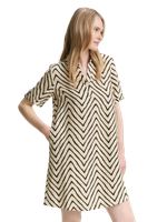 Dámské šaty TOM TAILOR béžové - 34