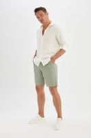 DEFACTO Regular Fit Gabardine Bermuda Shorts