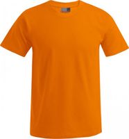 Pánské pevné prémiové triko Promodoro 100% bavlna Barva: Oranžová, Velikost: 5XL E3000