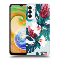 Silikónový prehľadný obal pre Samsung Galaxy A04s A047F - Rhododendron