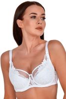 Polovyztužená podprsenka Gaia 1134 Keto Bílá 85F