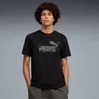 PUMA Camo T-Shirt Herren, Kleidung, Schwarz, XS