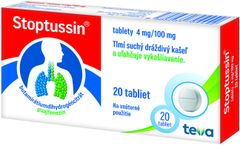 STOPTUSSIN na kašeľ 20 tabliet