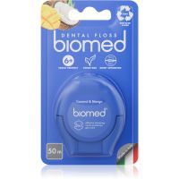 Biomed Dental Floss dentální nit Coconut and Mango 50 m