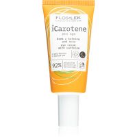 FlosLek Laboratorium Beta Carotene Augencreme gegen Schwellungen und Falten mit Koffein 30 ml