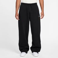 Jordan Brooklyn Fleece Oversized Open-Hem Pants Black - Pánske - Nohavice Jordan - Čierne - IB7238-010 - Veľkosť: XL