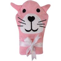 Babymatex Jimmy Pink Panter хавлия с качулка 80x80 см