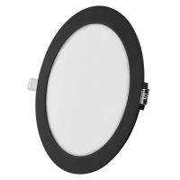 LED podhledové svítidlo NEXXO černé, 22,5 cm, 18 W, teplá/neutrální bílá