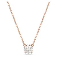 Swarovski Elegantní bronzový náhrdelník se Swarovski krystalem Constella 5636710