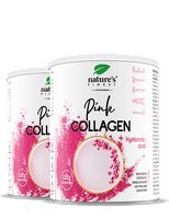 Pink Latte Collagen | 1+1 Besplatno | Rutina njege kože | Anti-aging napitci | Napitci za hidrataciju kože | Dodaci za kožu | 250g