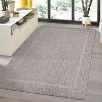 Kusový venkovní koberec Relax 4311 grey Kruh Ø 120 cm