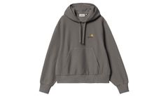 Carhartt WIP W' HD American Script Sweat Dámske - Mikiny a mikiny s kapucou Carhartt WIP - Sivá - I033650_33C_XX-L - Size: L
