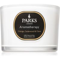 Parks London Aromatherapy Orange, Cedarwood & Clove ароматна свещ 80 гр.