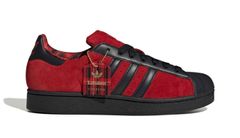 adidas Superstar II Unisex - Tenisky adidas Originals - Červená - JQ3224-7.5 - Size: 7.5