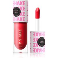 Makeup Revolution Lip Shake visoko pigmentiran sijaj za ustnice odtenek Strawberry Red 4,6 g