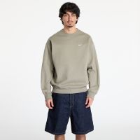 Bluza Nike Solo Swoosh Men's Fleece Crew Light Army/ White L