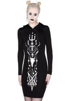 sukienka damska KILLSTAR - Lethia Midi 4XL