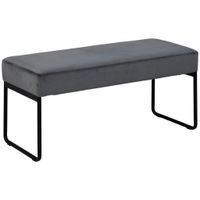 MID.YOU DLHÁ TABURETKA, textil, 95/46/38 cm