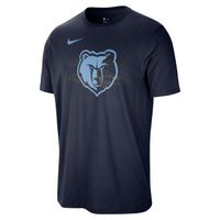 Nike NBA Memphis Grizzlies Courtside Tee - Pánske - Tričko Nike - Modré - HV6753-419 - Veľkosť: M