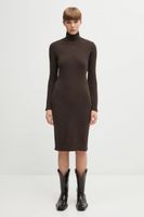MM6 Maison Margiela Šaty s prímesou vlny MM6 Maison Margiela