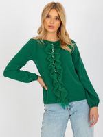 Blouse-LK-BZ-506673.36-dark green