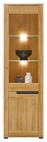 Witryna York Y-5 2D Grafit / Dąb Grandson LP