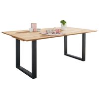 P & B JEDÁLENSKÝ STÔL, divoký dub, 140/90/75 cm