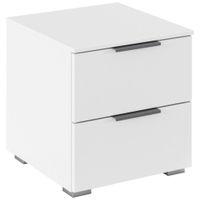 Rauch Möbel NOČNÝ STOLÍK, biela, 40/42/42 cm