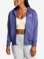 Under Armour Essential Fleece FZ Sweatshirt Lila