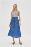 Marisse SPÓDNICA DAMSKA L-SC-4608 BLUE