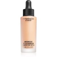 MAC Cosmetics Studio Waterweight SPF 30 Foundation könnyű hidratáló alapozó SPF 30 árnyalat NC 35 30 ml