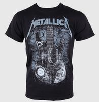 metal majica moška Metallica - Kirk Ouija board Guitar - ROCK OFF - METTS27MB RTMTLTSBHAM S