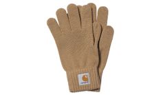 Carhartt WIP Watch gloves Peanut Unisex - Rukavice Carhartt WIP - Smeđa - I021756_2FS_XX-M/L - Size: M/L