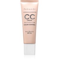 Farmasi Color Control posvetlitvena CC krema SPF 25 odtenek 02 Light To Medium 30 ml