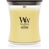 Woodwick Yuzu & Vetiver αρωματικό κερί με ξύλινο φιτίλι 275 γρ