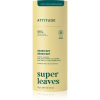 Attitude Super Leaves Natural Deodorant naravni trdi deodorant brez aluminija Earl Grey & Cucumber 75 g