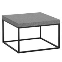 Livetastic KONFERENČNÝ STOLÍK, sivá, kompozitné drevo, 60/60/38 cm