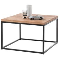 MID.YOU KONFERENČNÝ STOLÍK, čierna, farba duba, drevo, kov, 70/45/70 cm