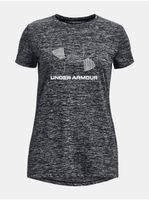 Tmavosivé športové tričko Under Armour UA Tech BL Twist SS