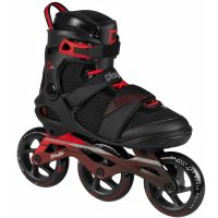 Kolieskové korčule Playlife GT Black 110, 3x, 110, 38