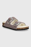 Birkenstock šľapky detské semišové Arizona Shearling