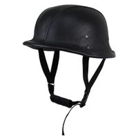 Retro otevřená moto helma Sodager ADH-011 černá M (57-58)
