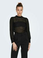 Jacqueline de Yong Avery Bluse Schwarz