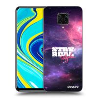 Silikónový čierny obal pre Xiaomi Redmi Note 9 Pro - Stay Real