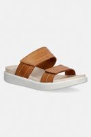 Ecco șlapi de piele Soft Sandal W