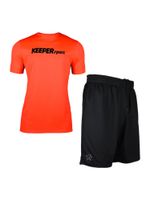 KEEPERsport Odjeća za vježbanje  narančasta / crna