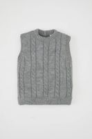 DEFACTO Baby Boy Crew Neck Knitted Pattern Knitwear Sweater