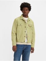 Levi&#39;s Světle zelená pánská džínová bunda Levi's® Trucker - Pánské
